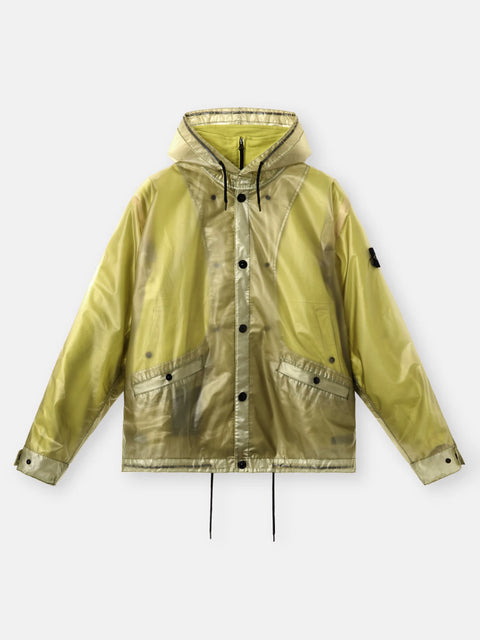 Stone Island - Translucent Cover & Cotton Moleskin Short Parka