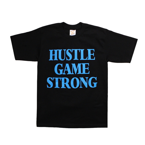 Better™ Gift Shop / Snobs Downtown -  “Hustle Game Strong” Black S/S T-Shirt
