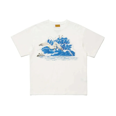 Human Made - "Seagull" White T-Shirt