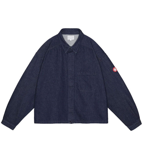 CAV EMPT - "Denim Short Shirt Jacket" L/S Button-up Shirt
