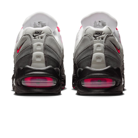 Nike - Air Max 95 Big Bubble "BLACK/SOLAR RED-MEDIUM ASH-DK PEWTER"