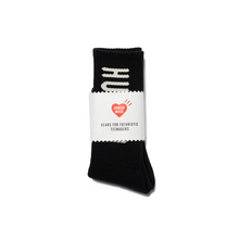 Human Made - "Logo" Black Socks