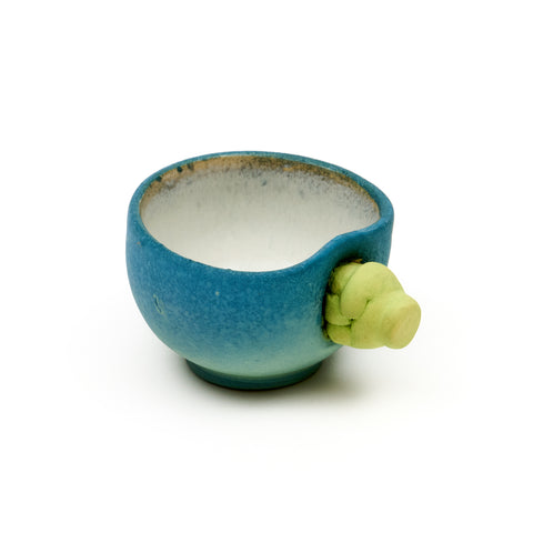 Satoshi Miyashita "Punch Pottery" Ceramic Sake Vessel