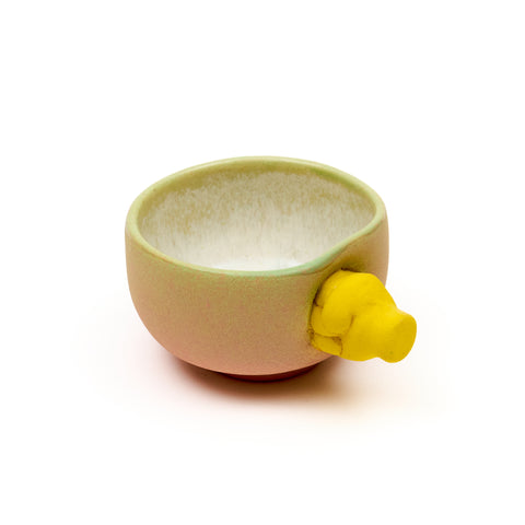 Satoshi Miyashita "Punch Pottery" Ceramic Sake Vessel