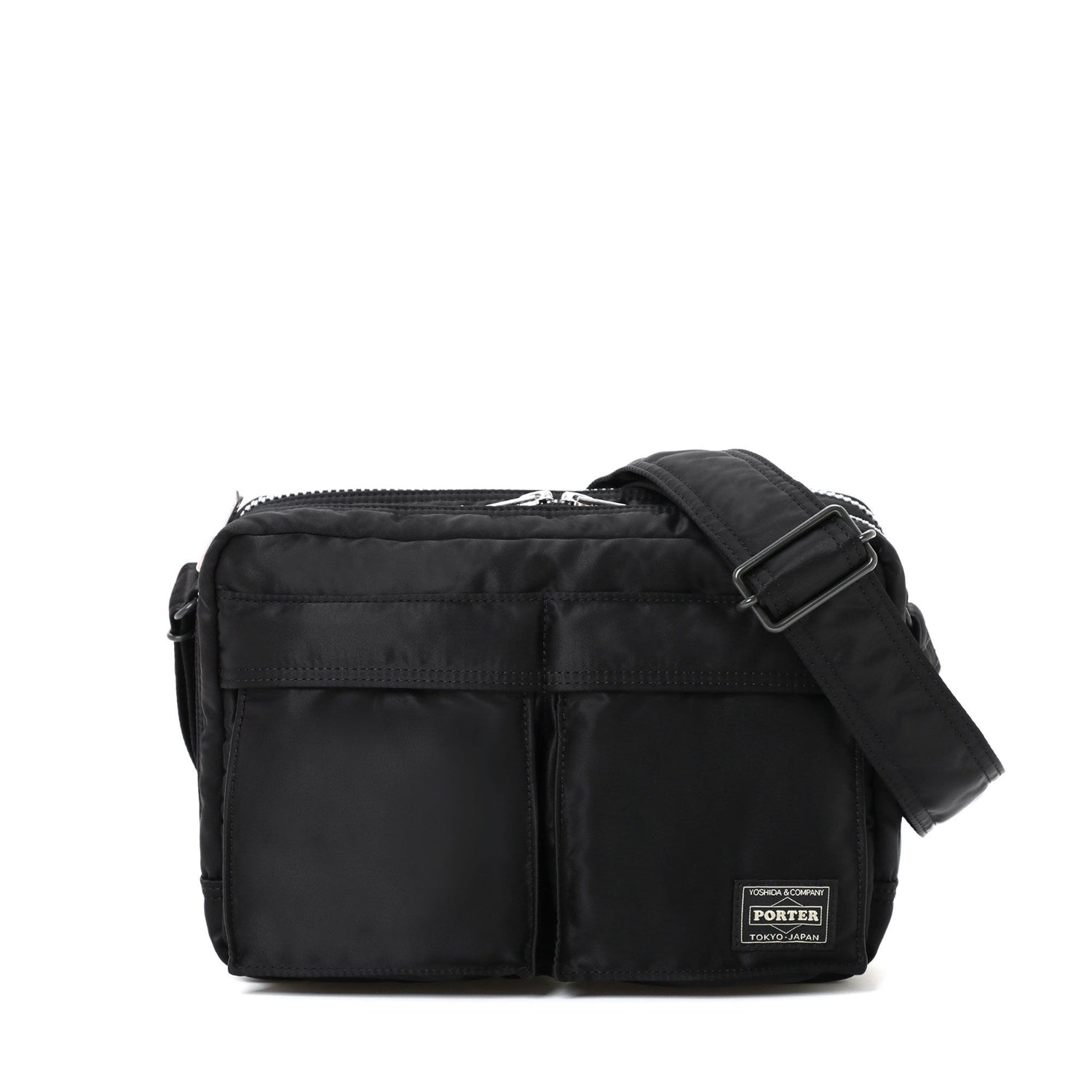 Porter Yoshida & Co. - Tanker SLING Bag W-ZIP Black – Better™ Gift Porter Yoshida & Co. - Tanker SLING Bag W-ZIP Black – Better™ Gift