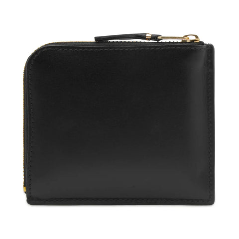 Comme des Garçons Wallets - "Classic Leather Outside Pocket" Black Wallet