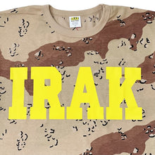 IRAK NY - "Logo" Six Color Desert Camo S/S T-Shirt