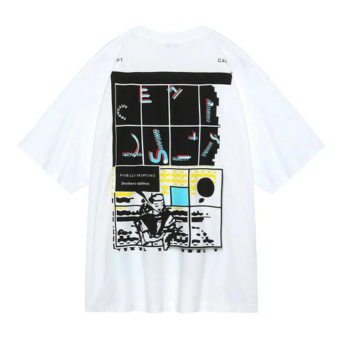 CAV EMPT - "MD PR PR BIG" White T-Shirt