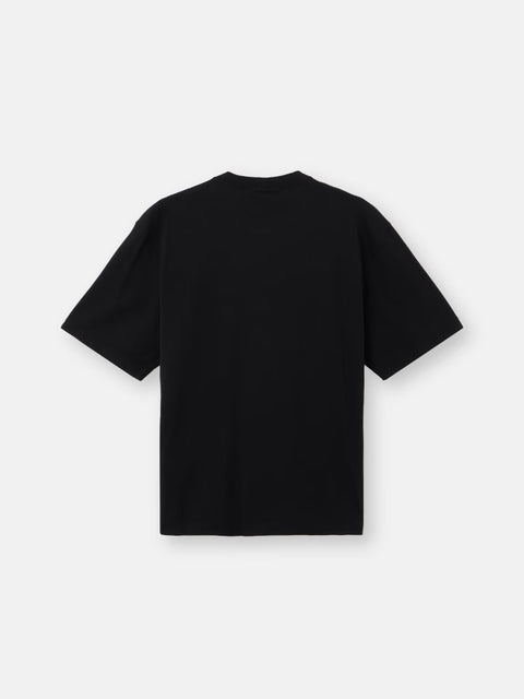 Stone Island  -  Organic Combed Organic Cotton "Black" Jersey S/S T-Shirt