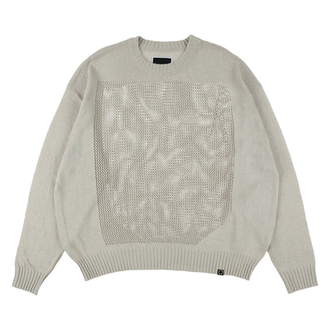 PHINGERIN - "Window Web" Ivory Sweater