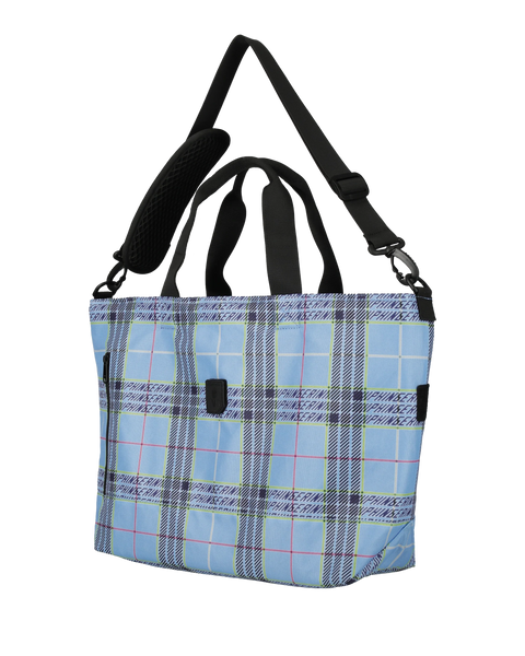 PHINGERIN - "Everyday" Original Plaid Tote Bag