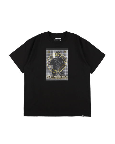 PHINGERIN - "Shooting Range" Black S/S T-Shirt
