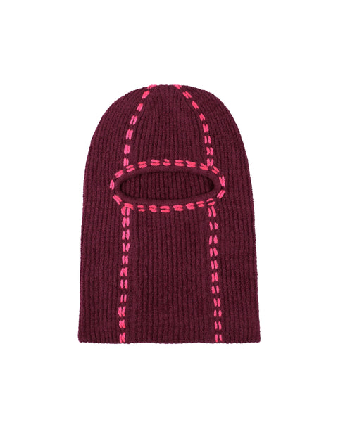 PHINGERIN - "PG1" Burgundy Balaclava