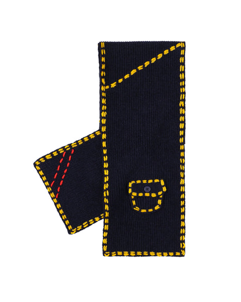 PHINGERIN - "PG1" Navy Scarf