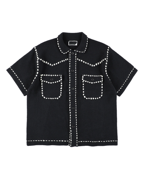 PHINGERIN - Black SUMMER PG1 WESTERN SHIRT