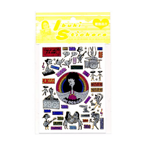 Ibuki Stickers - " U.F.O Club" Sticker Pack