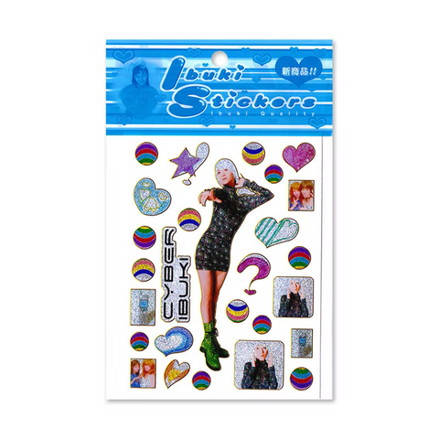Ibuki Stickers - "Cyber Ibuki" Sticker Pack