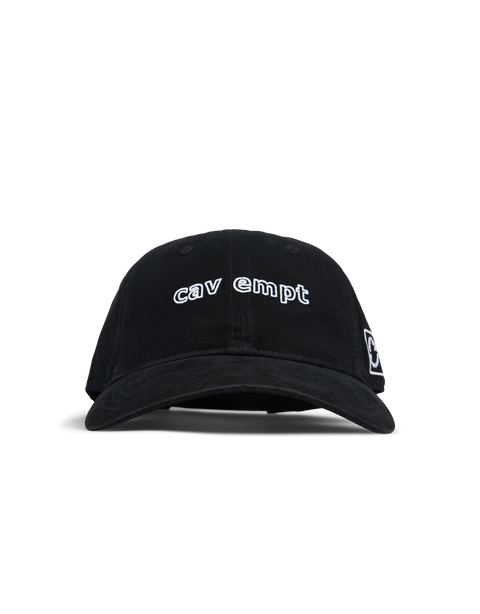 CAV EMPT - "CAV EMPT ROUND CAP" Black Cap