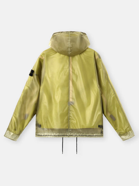 Stone Island - Translucent Cover & Cotton Moleskin Short Parka
