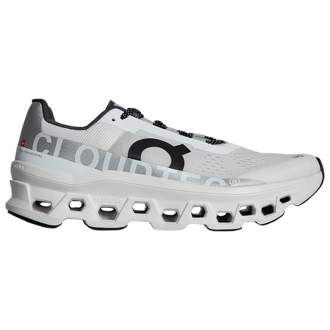 On Running - White "On Cloudmonster" Running Shoe
