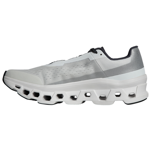 On Running - White "On Cloudmonster" Running Shoe