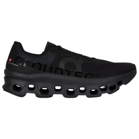 ON Running - Black "On Cloudmonster" Running Shoe