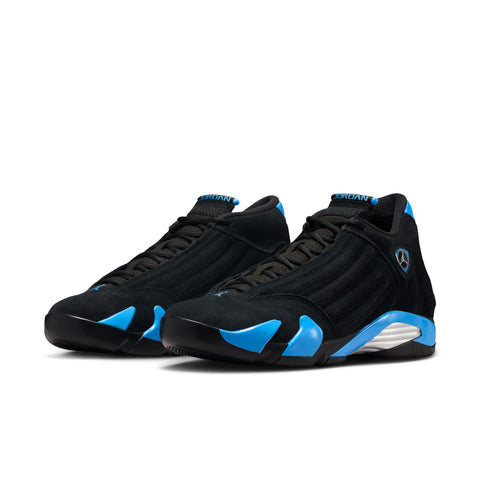 Air Jordan 14 Retro Black/White-University Blue
