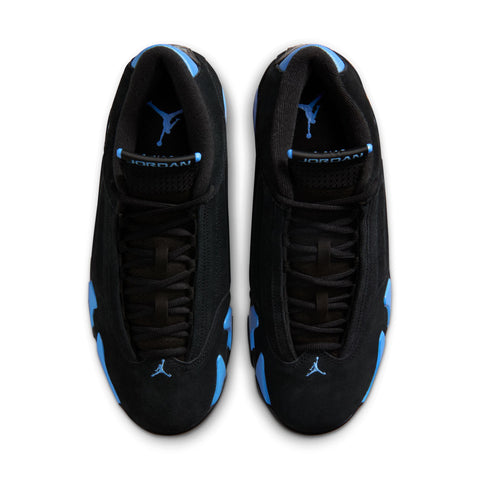 Air Jordan 14 Retro Black/White-University Blue