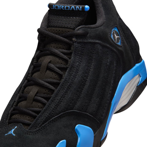 Air Jordan 14 Retro Black/White-University Blue