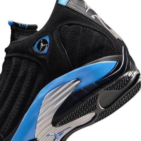 Air Jordan 14 Retro Black/White-University Blue
