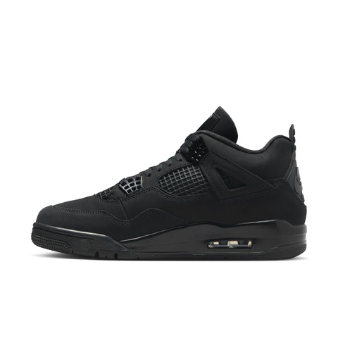 Air Jordan 4 Retro "Black Cat" Black/Black-LT Graphite