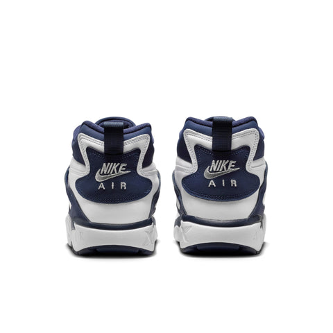 Nike Air Diamond Turf White/College Navy-Metallic Silver