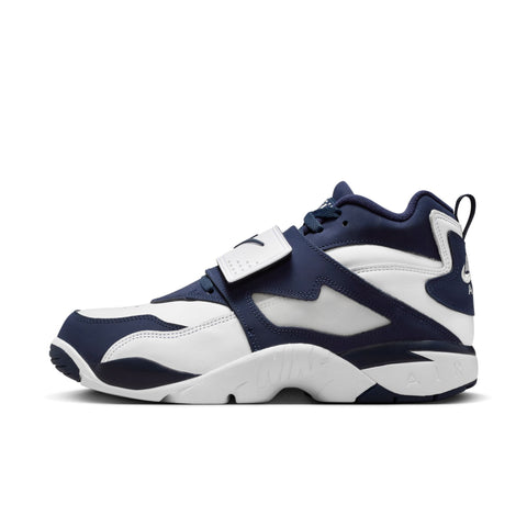 Nike Air Diamond Turf White/College Navy-Metallic Silver