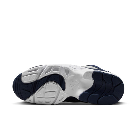 Nike Air Diamond Turf White/College Navy-Metallic Silver