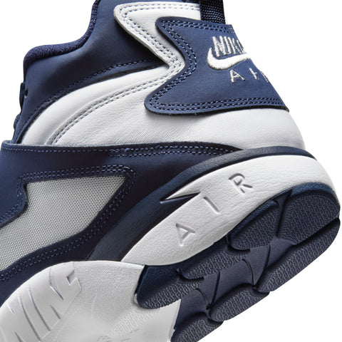 Nike Air Diamond Turf White/College Navy-Metallic Silver