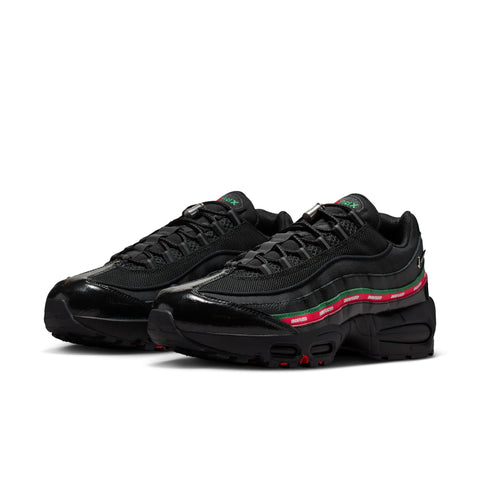 Nike Air Max 95 x UNDEFEATED Black/Metallic Silver-Gorge Green