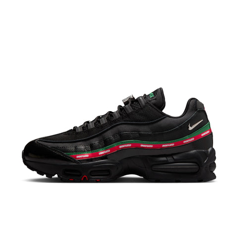 Nike Air Max 95 x UNDEFEATED Black/Metallic Silver-Gorge Green