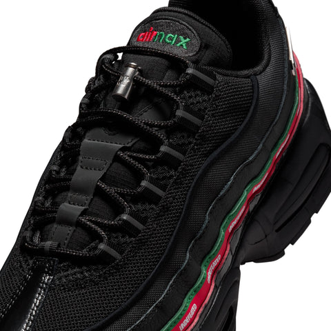 Nike Air Max 95 x UNDEFEATED Black/Metallic Silver-Gorge Green