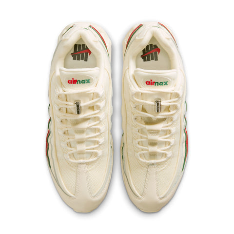 Nike Air Max 95 x UNDEFEATED Sail/Metallic Silver-Gorge Green