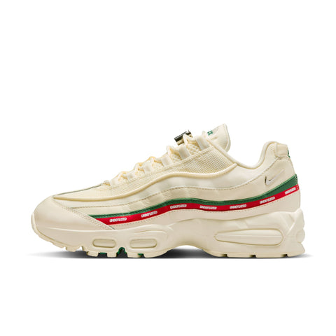 Nike Air Max 95 x UNDEFEATED Sail/Metallic Silver-Gorge Green