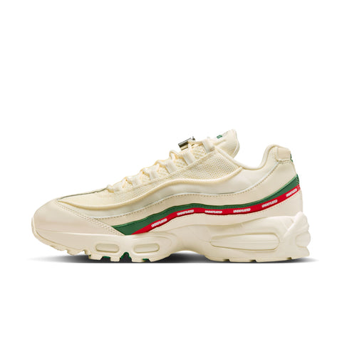 Nike Air Max 95 x UNDEFEATED Sail/Metallic Silver-Gorge Green