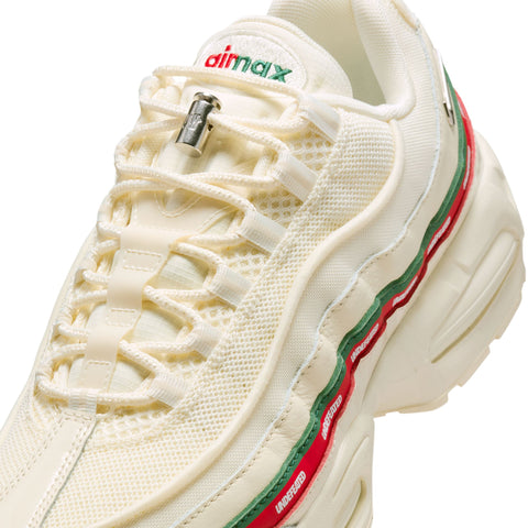Nike Air Max 95 x UNDEFEATED Sail/Metallic Silver-Gorge Green