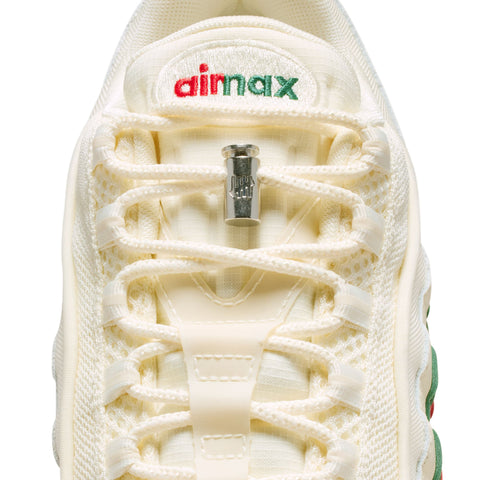 Nike Air Max 95 x UNDEFEATED Sail/Metallic Silver-Gorge Green