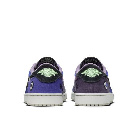 Air Jordan 1 Retro Low "REGENCY PURPLE/VAPOR GREEN-BLACK"