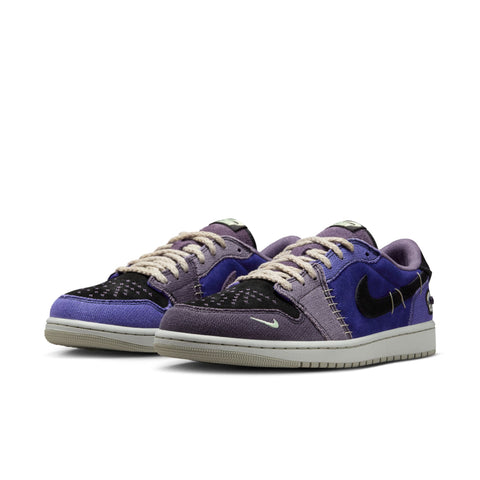 Air Jordan 1 Retro Low "REGENCY PURPLE/VAPOR GREEN-BLACK"