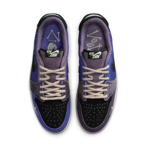 Air Jordan 1 Retro Low "REGENCY PURPLE/VAPOR GREEN-BLACK"
