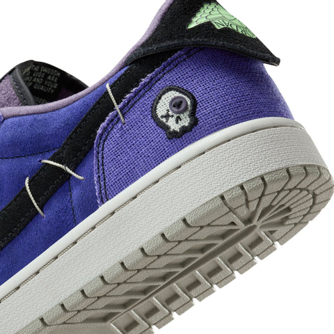 Air Jordan 1 Retro Low "REGENCY PURPLE/VAPOR GREEN-BLACK"