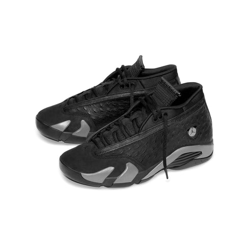 Air Jordan 14 Low Black/Medium Ash