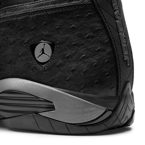 Air Jordan 14 Low Black/Medium Ash