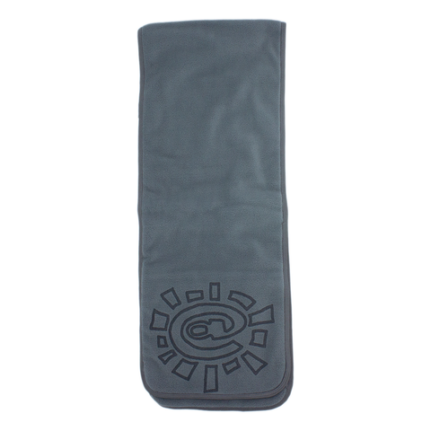 Always Do What You Should Do - "Polar Fleece" Grey Scarf